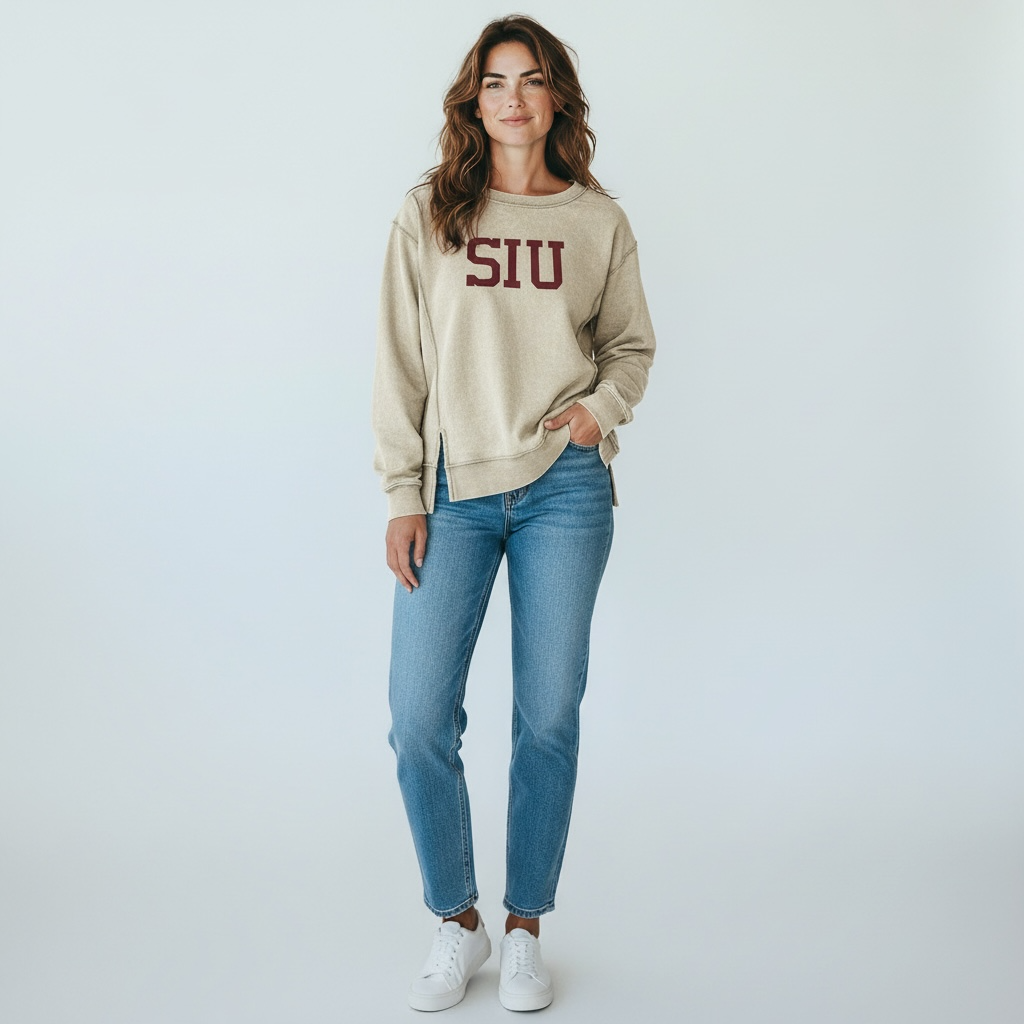 Zenana SIU Mineral Wash Sweatshirt